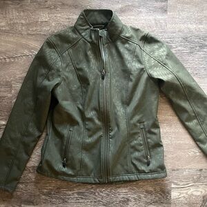 Stylish Olive Utility Jacket for Women